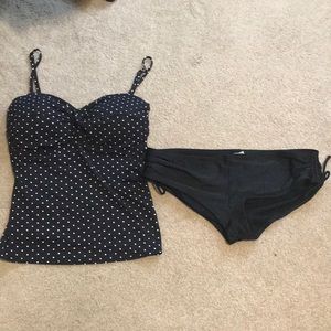 Tankini and swim suit bottoms